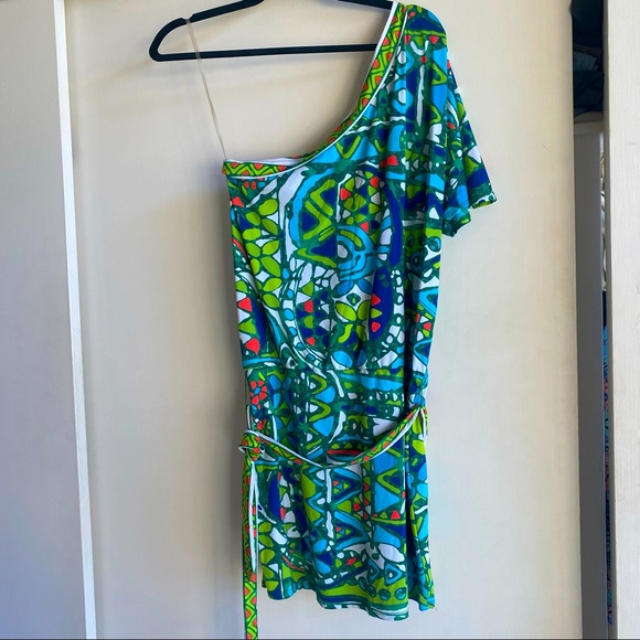 Trina Turk “Bali Hai” Dress Caftan Size S - Picture 6 of 9